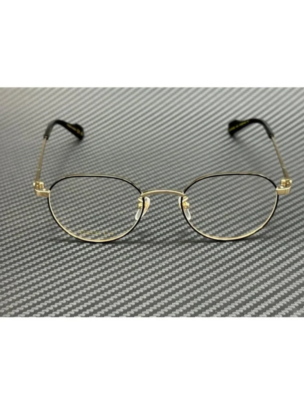 New Gucci Men Gold Eyeglasses 51-20-145